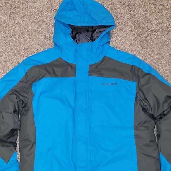 Columbia Omni-Shield Winter Kids Coat Waterproof Fabric Pockets Size 18 / 20 - Picture 2 of 14